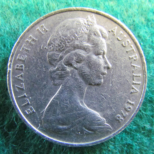 Australian 1978 20 Cent Queen Elizabeth Coin - Circulated