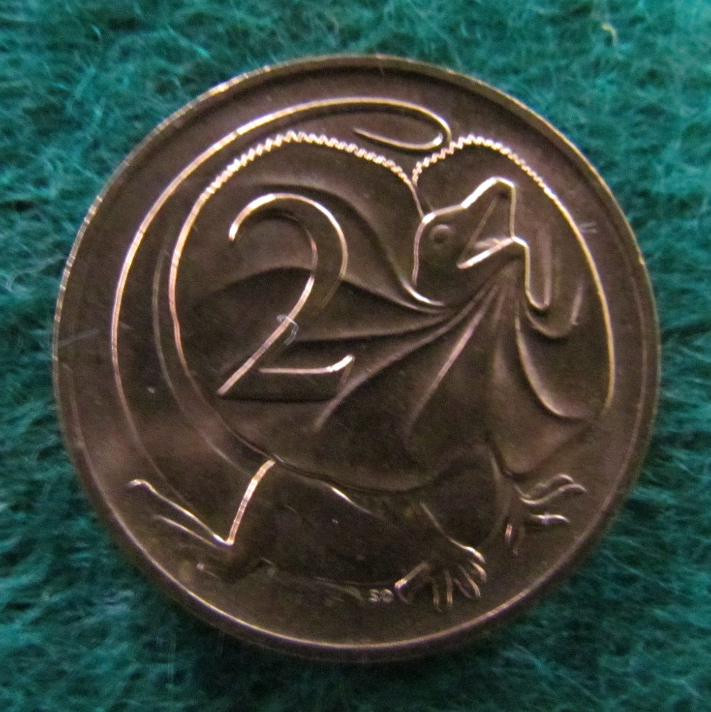 Australian 1989 2 Cent Queen Elizabeth II Coin