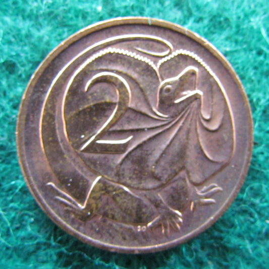 Australian 1989 2 Cent Queen Elizabeth II Coin
