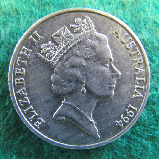 Australian 1994 20 Cent Queen Elizabeth Coin - Circulated