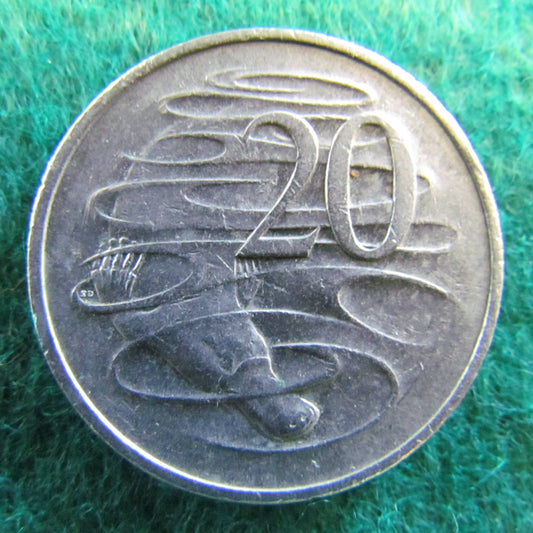 Australian 1997 20 Cent Queen Elizabeth Coin - Circulated
