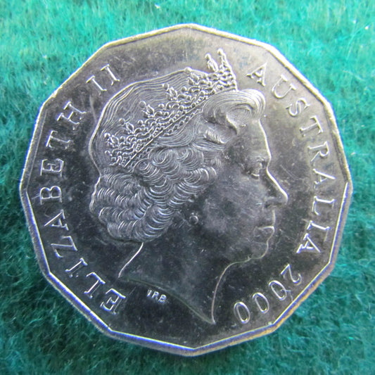 Australian 2000 50 Cent Coin Millennium Year (Non Inclused)