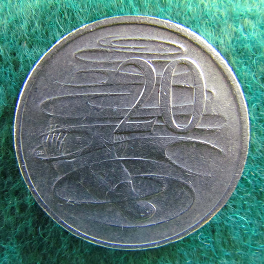 Australian 2001 20 Cent Queen Elizabeth Coin - Circulated
