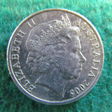 Australian 2005 20 Cent Coin - Circulated