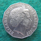 Australian 2005 50 Cent Coin World War 1939 - 1945 Rememberance