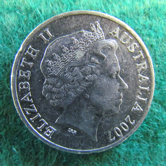 Australian 2007 20 Cent Coin - Circulated