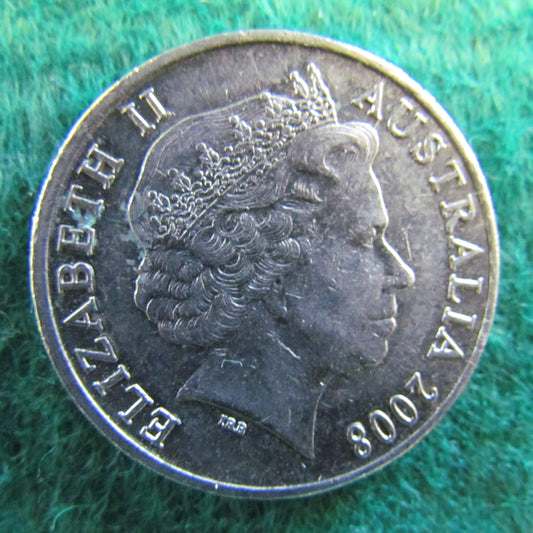 Australian 2008 20 Cent Coin - Circulated