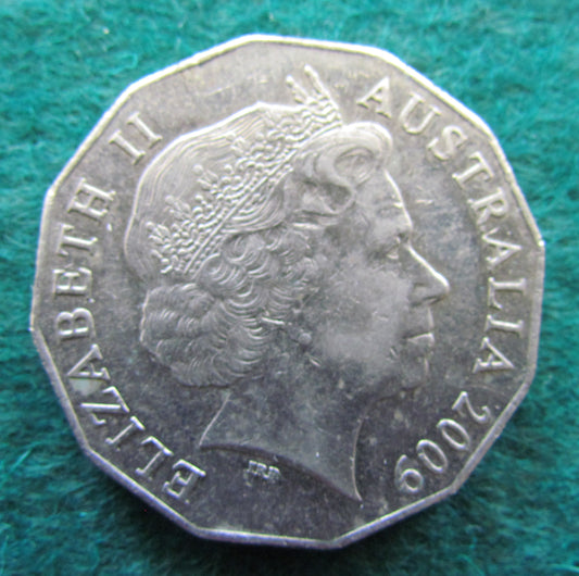 Australian 2009 50 Cent Coin Commonwealth of Australia