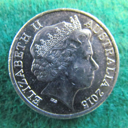 Australian 2015 20 Cent Coin - Circulated