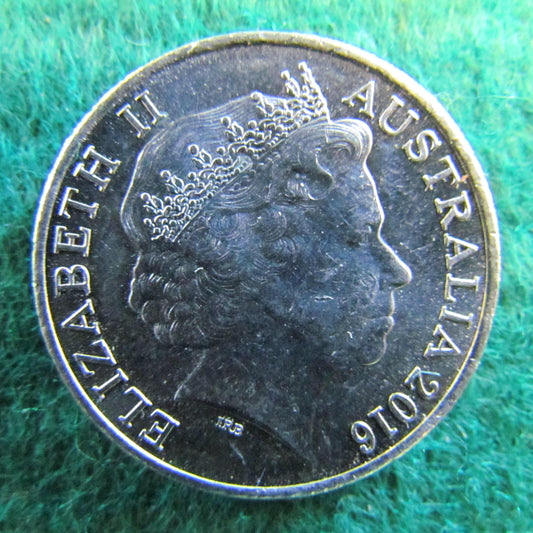 Australian 2016 20 Cent Coin - Circulated