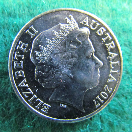 Australian 2017 20 Cent Coin - Circulated