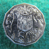 Australian 2017 Coat Of Arms 50 Cent Queen Elizabeth Coin - Circulated