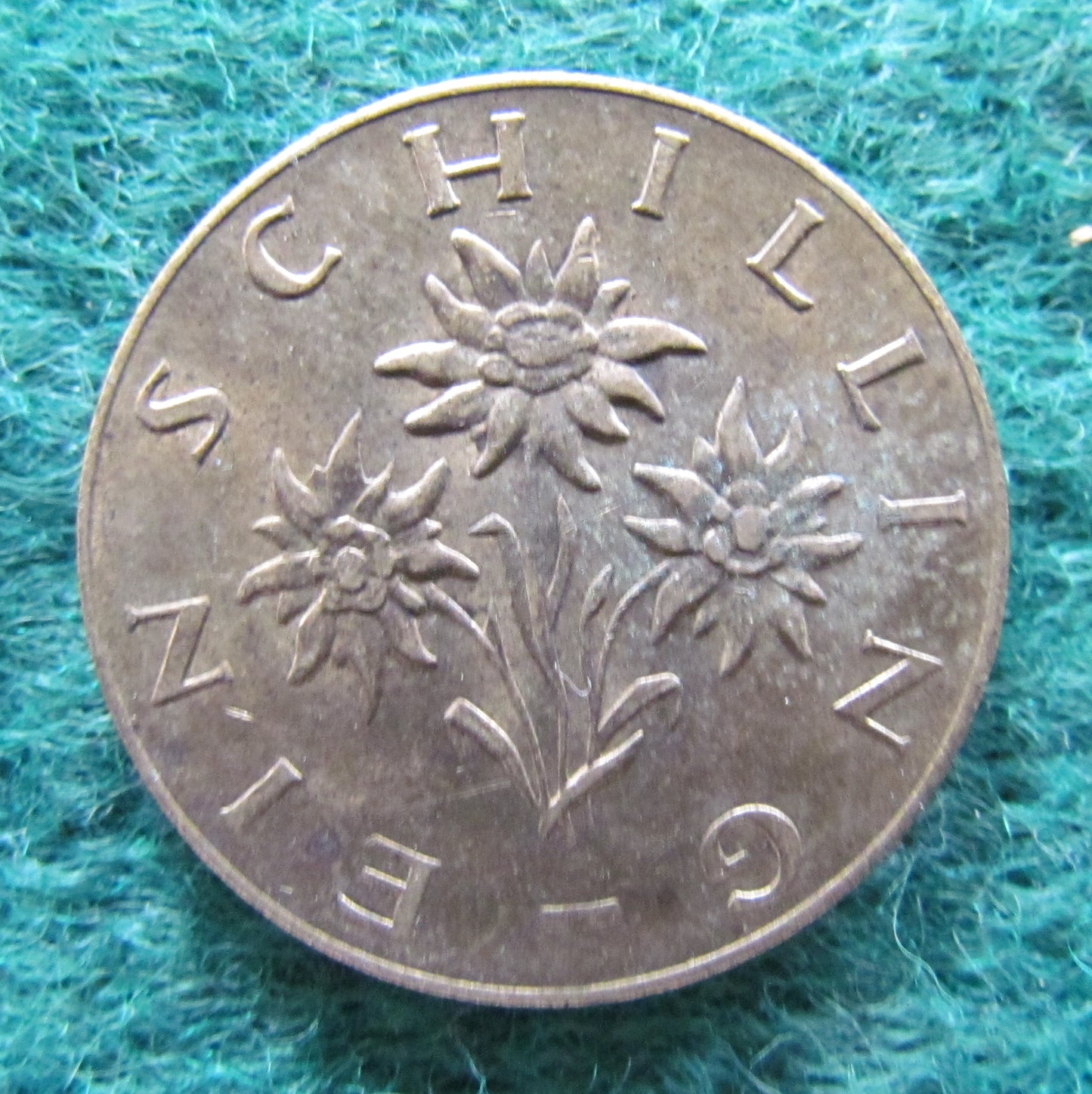 Austria 1960 1 Schilling Coin