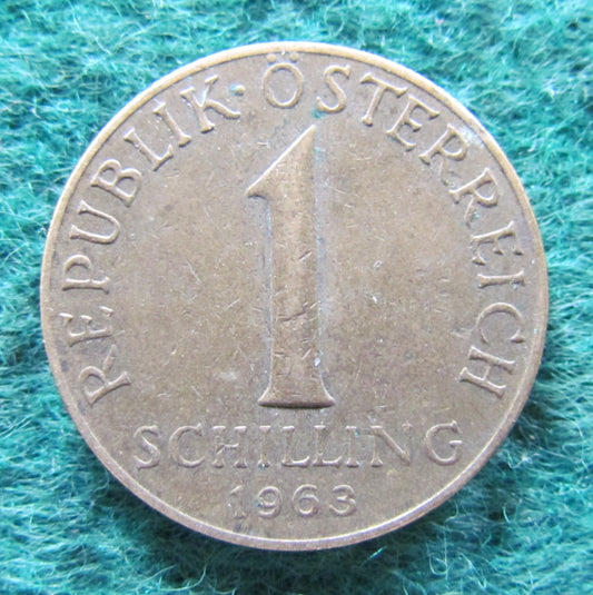 Austria 1963 1 Schilling Coin