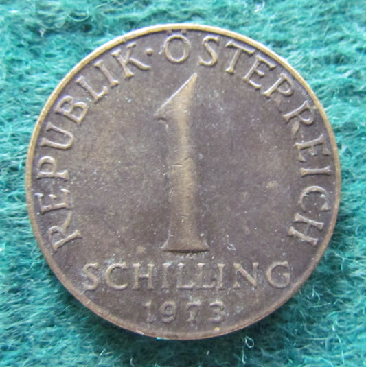 Austria 1973 1 Schilling Coin