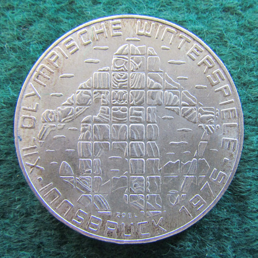 Austria 1976 100 Schilling Coin Innsbruck XII Winter Olympics