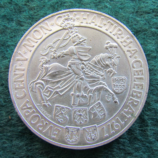 Austria 1977 100 Schilling Coin V Centenary of Munzsttate Hall