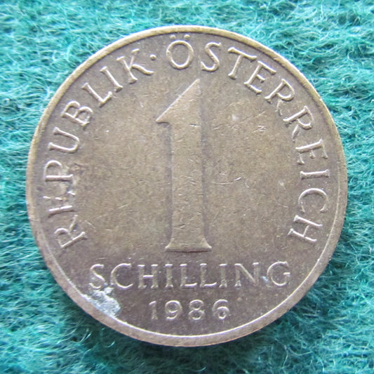 Austria 1986 1 Schilling Coin