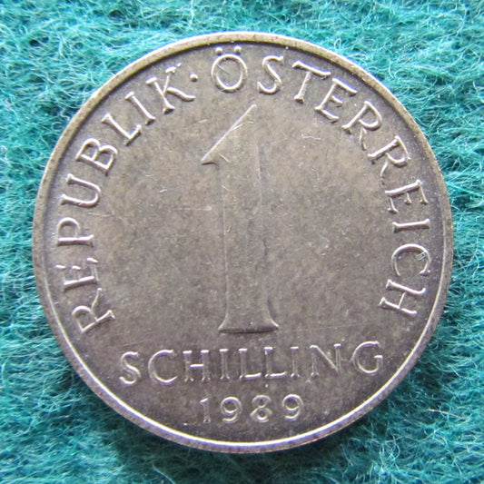 Austria 1989 1 Schilling Coin