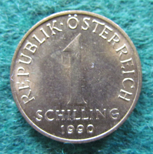 Austria 1990 1 Schilling Coin