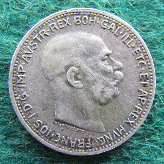 Austria 1914 1 Corona Franz Joseph I Coin