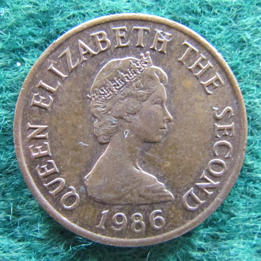 Bailiwick Of Jersey 1986 1 Penny Coin
