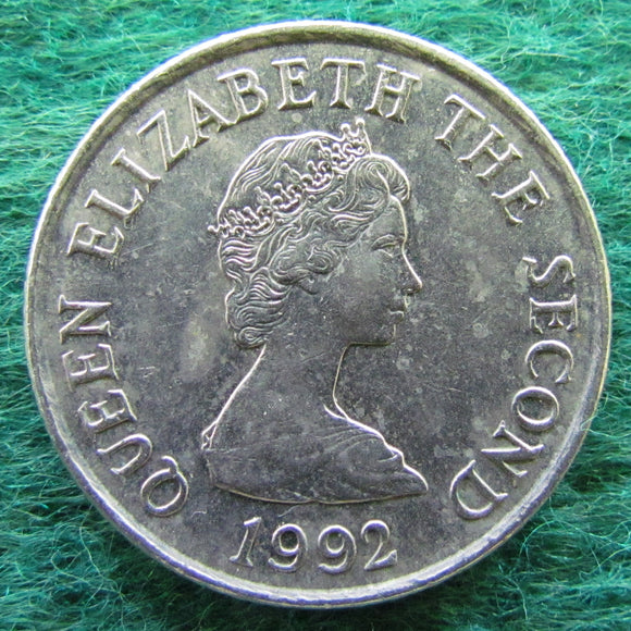 Bailiwick Of Jersey 1992 10 Pence Coin - Circulated