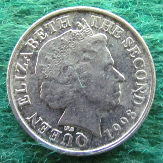 Bailiwick Of Jersey 1998 5 Pence Coin - Circulated