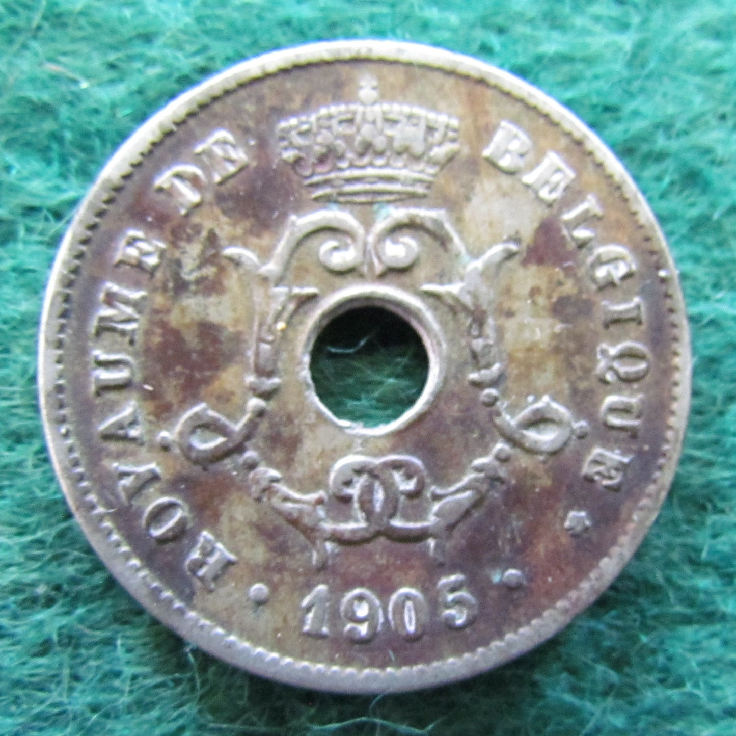 Belgium 1905 10 Centimes Coin