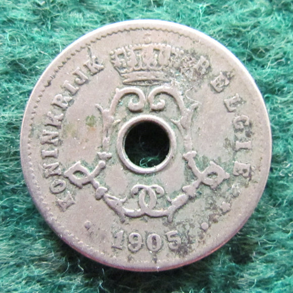 Belgium 1905 5 Centimes Coin - Circulated