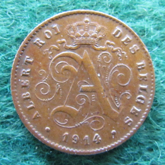 Belgium 1914 1 Centime Coin