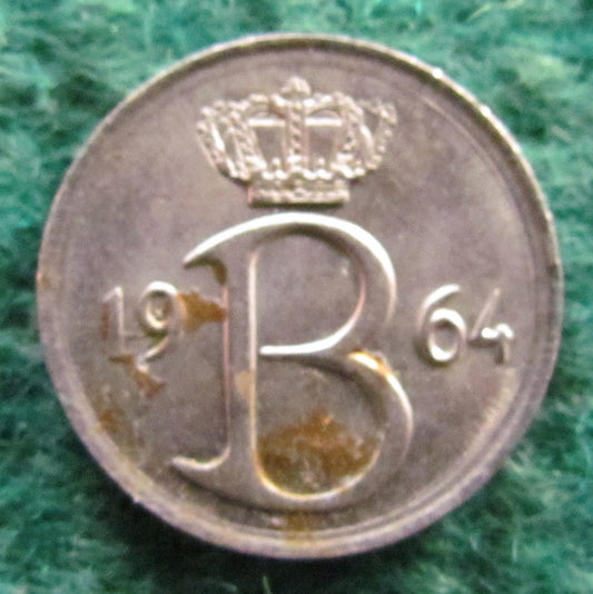 Belgium 1964 25 Centime Coin - Circulated