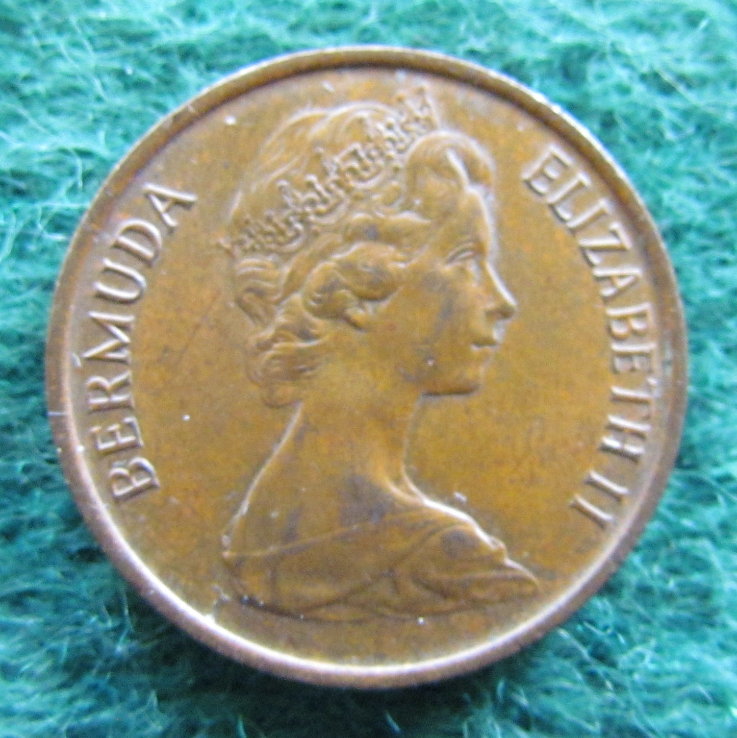Bermuda 1970 1 Cent Coin