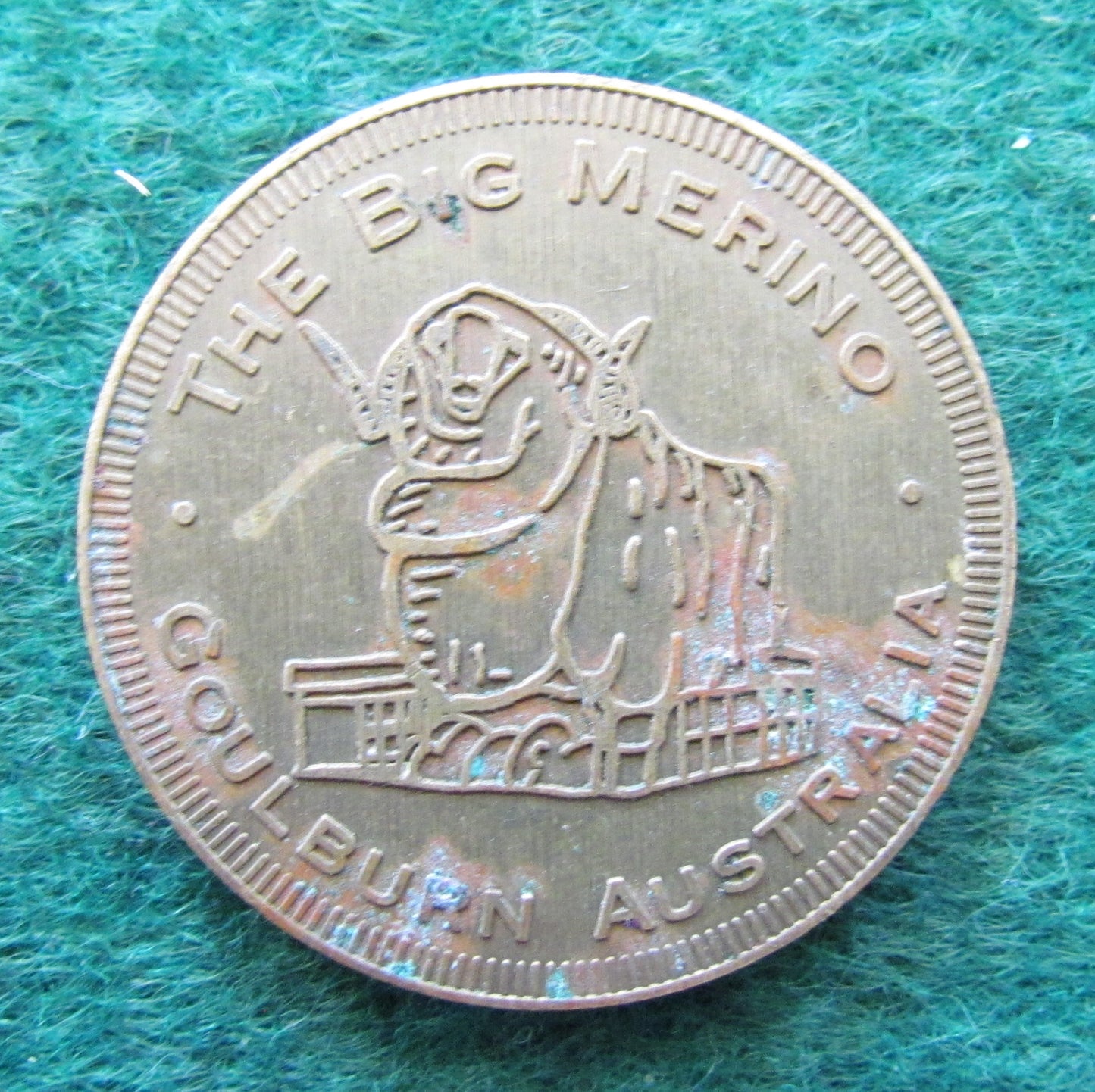 The Big Merino Goulburn Australia 2010 Souvenir Coin