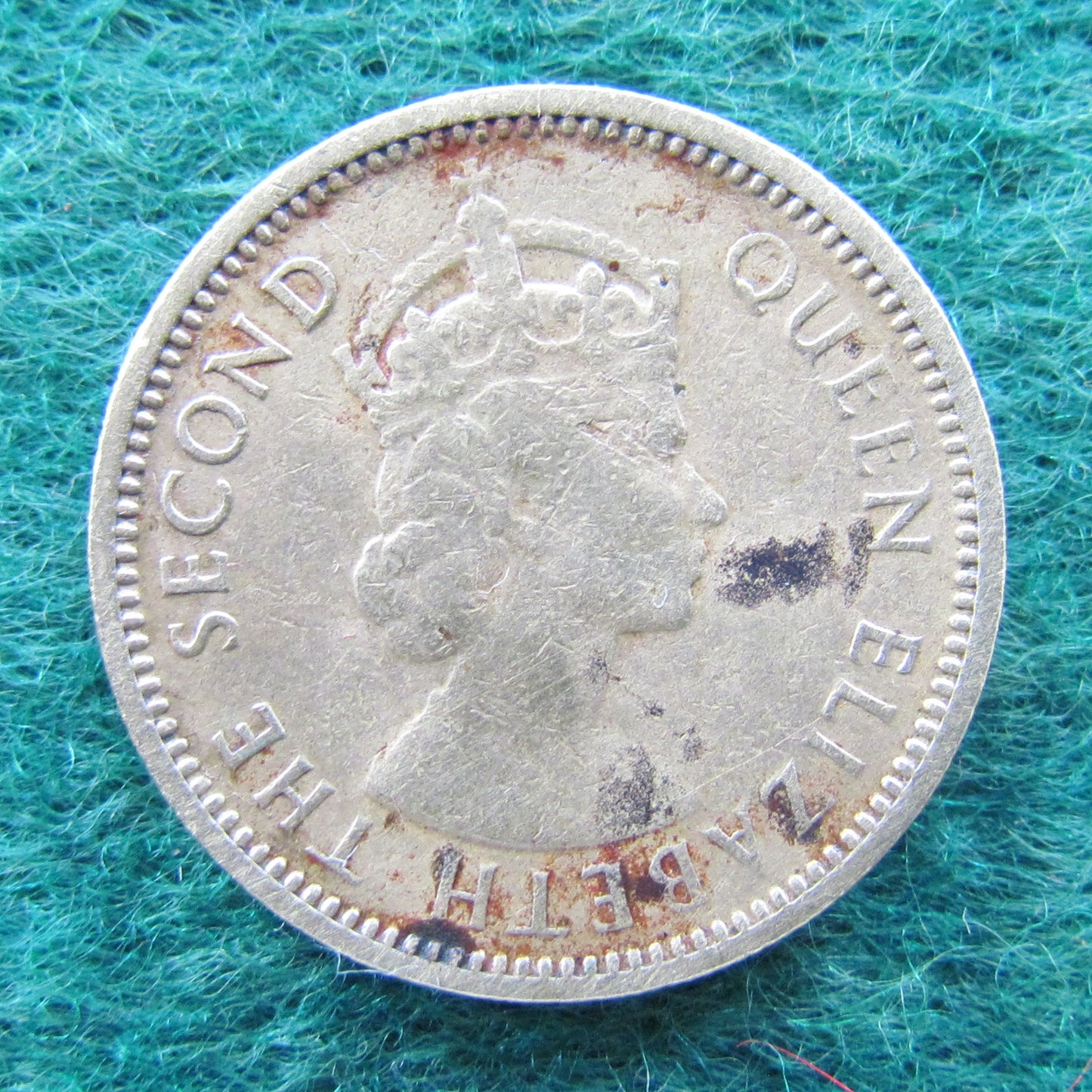 British Caribbean Territories Eastern Group 1955 Five Cent Queen Elizabeth II Coin - Circulated