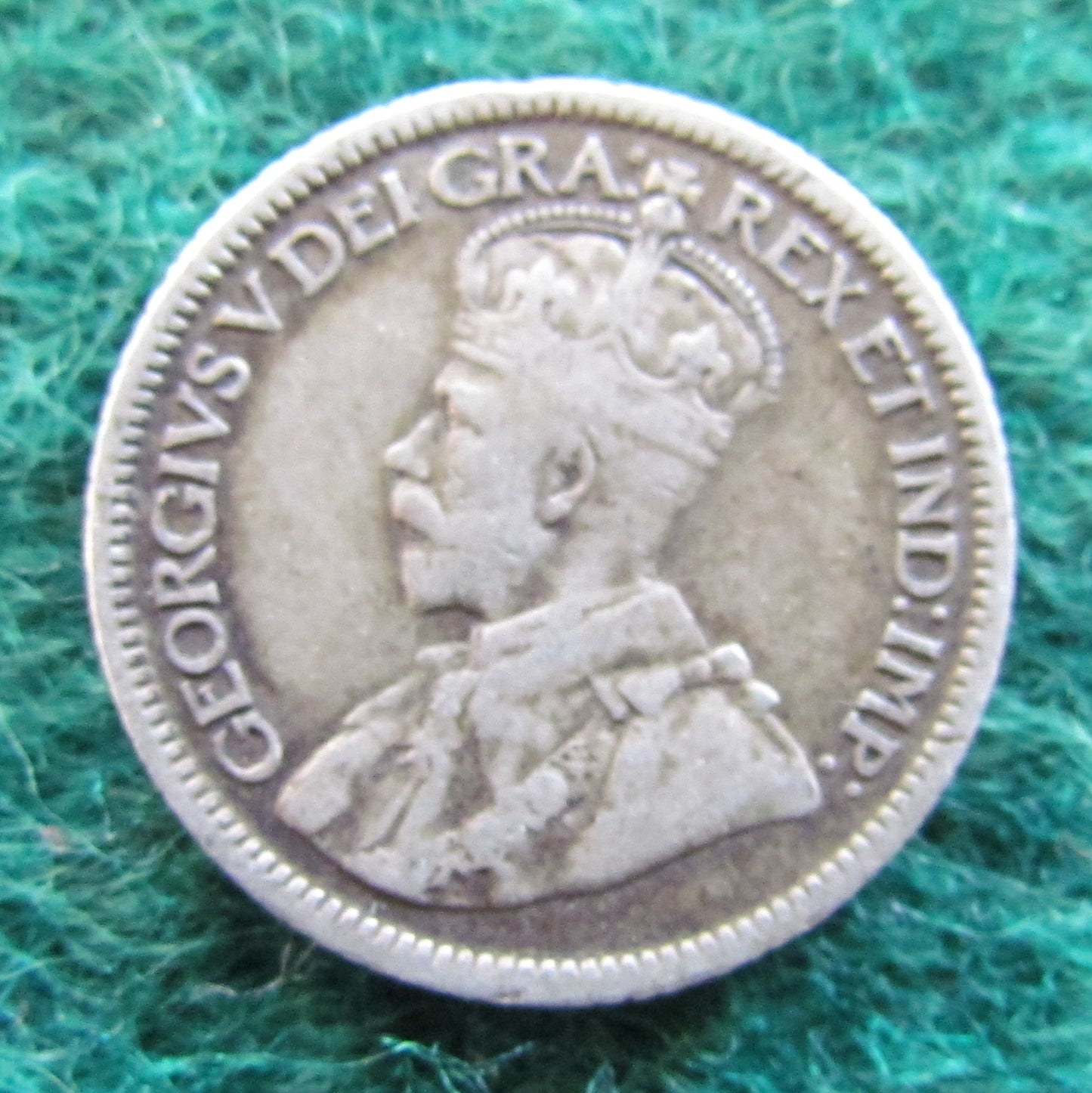 Canada 1916 10 Cent King George V Coin