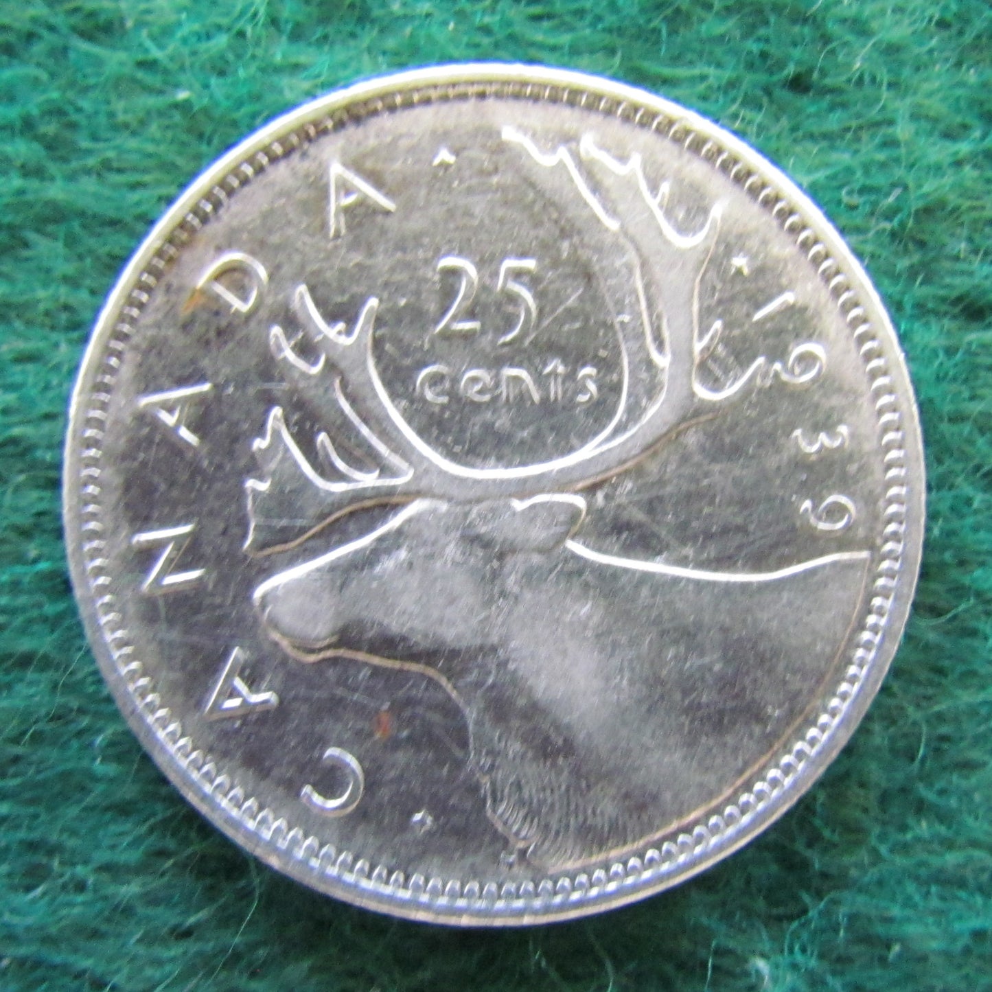 Canada 1939 25 Cent Silver King George VI Coin - Circulated