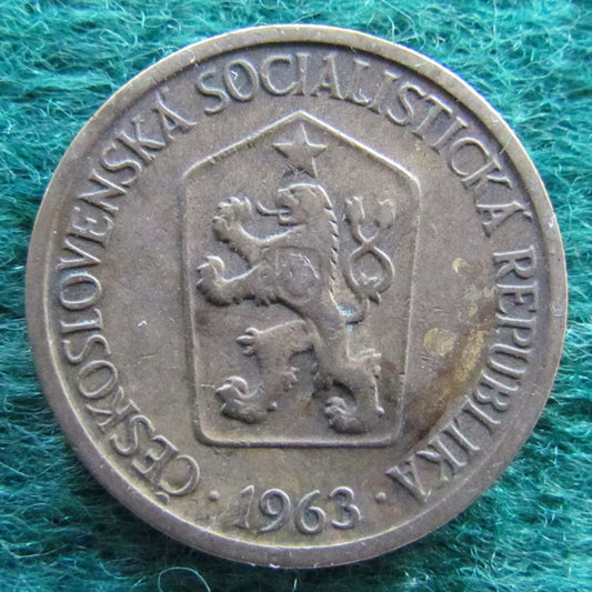 Ceska Czech Republic 1963 1 Koruna Coin - Circulated