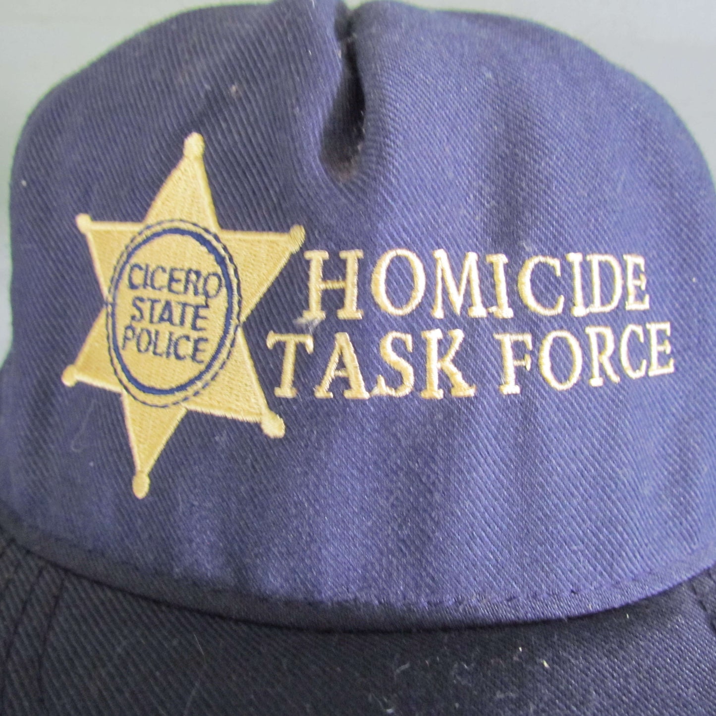 Cicero State Police Homicide Task force Baseball Style Cap