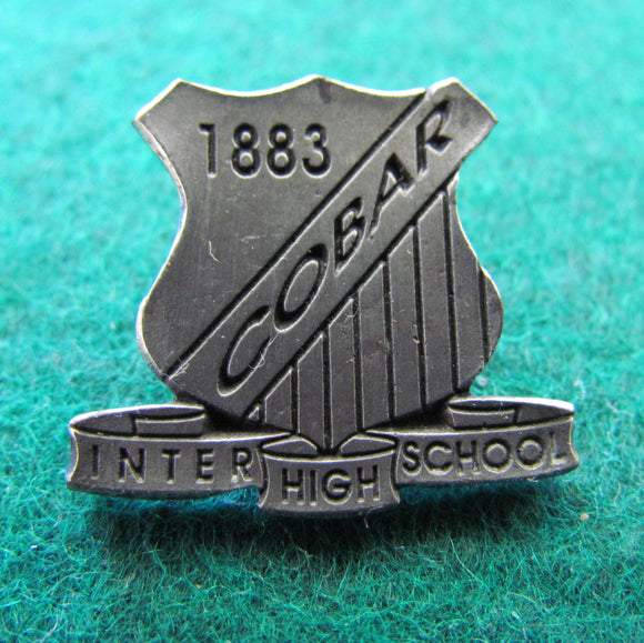 Cobar Inter High School Badge Tac Pin 1883