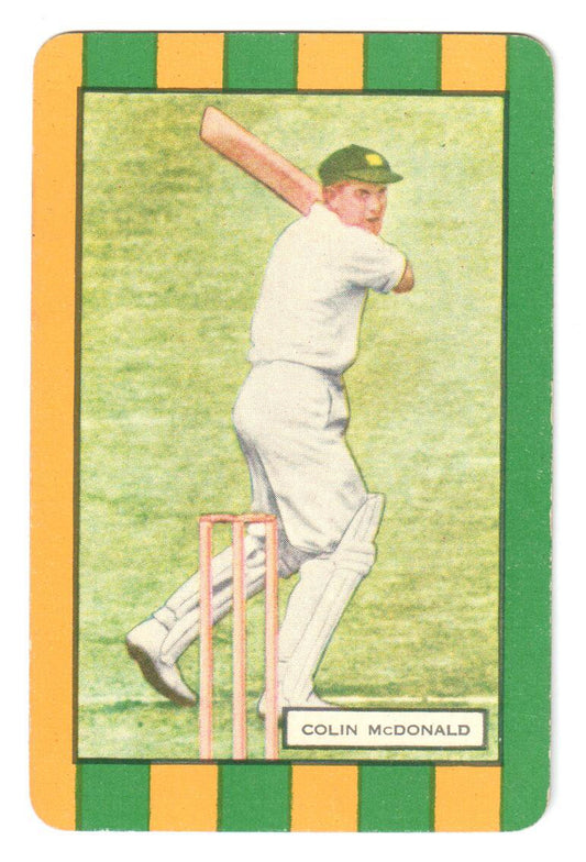 Coles 1953 Cricket Card - Colin McDonald - Australia