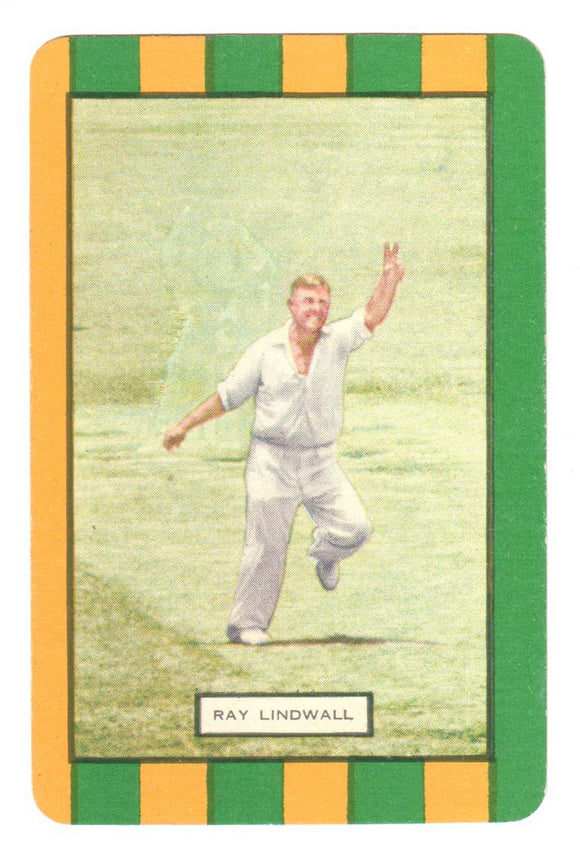 Coles 1953 Cricket Card - Ray Lindwall - Australia