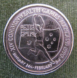 1990 XIV Commonwealth Games Auckland Commemorative Medallion - Sunday Telegraph
