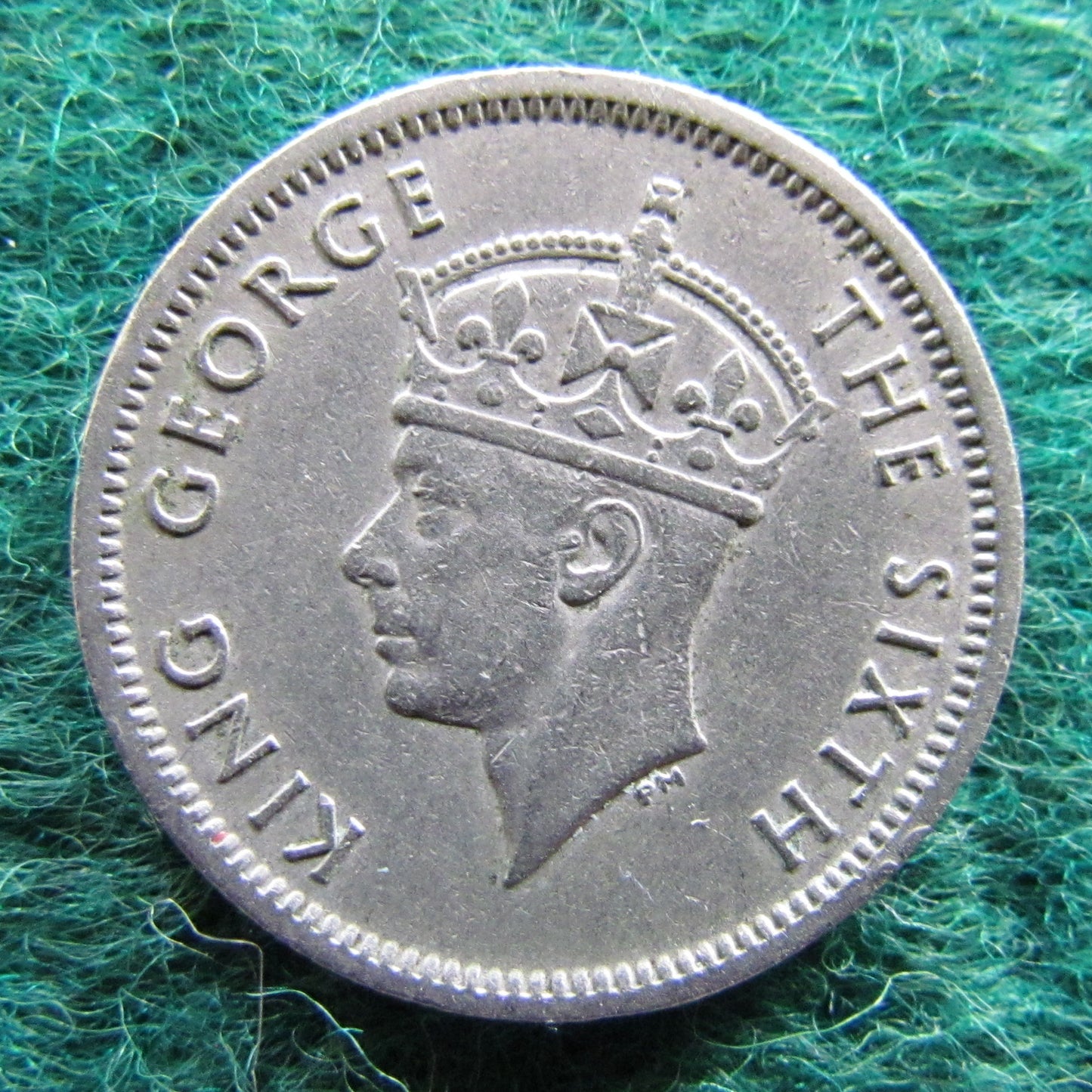 Malaya 1948 10 Cent King George VI Coin