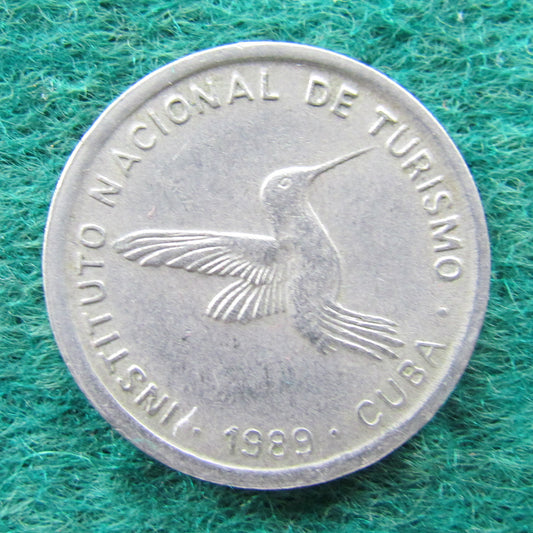Cuba 1989 10 Centavos Coin - Circulated
