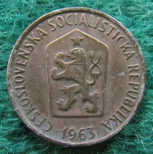 Ceska Czech Republic 1963 50 Haleru Coin - Circulated