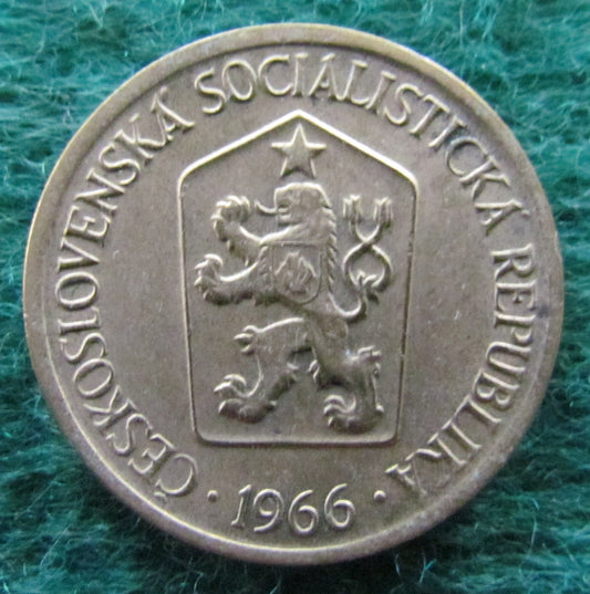 Ceska Czech Republic 1966 1 Koruna Coin - Circulated