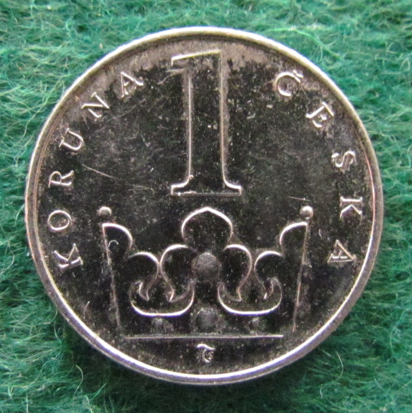 Ceska Czech Republic 1994 1 Koruna Coin - Circulated