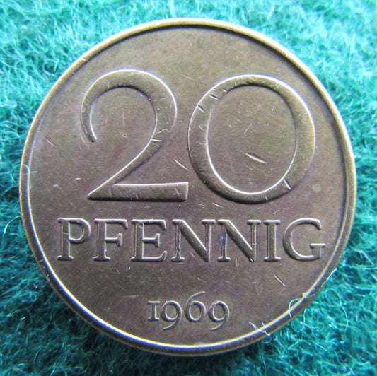 Germany 1969 20 Pfennig Coin