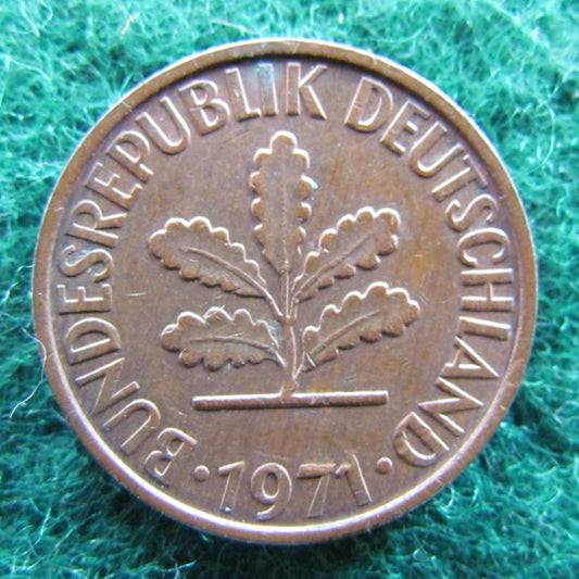Germany 1971 G 2 Pfennig Coin